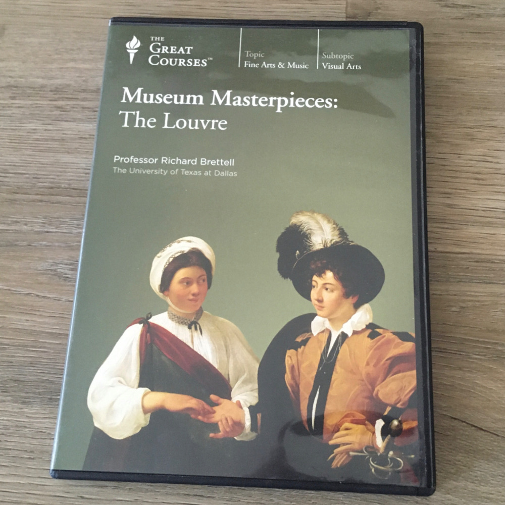 The Great courses 2 DVD Set museum masterpieces the louvre